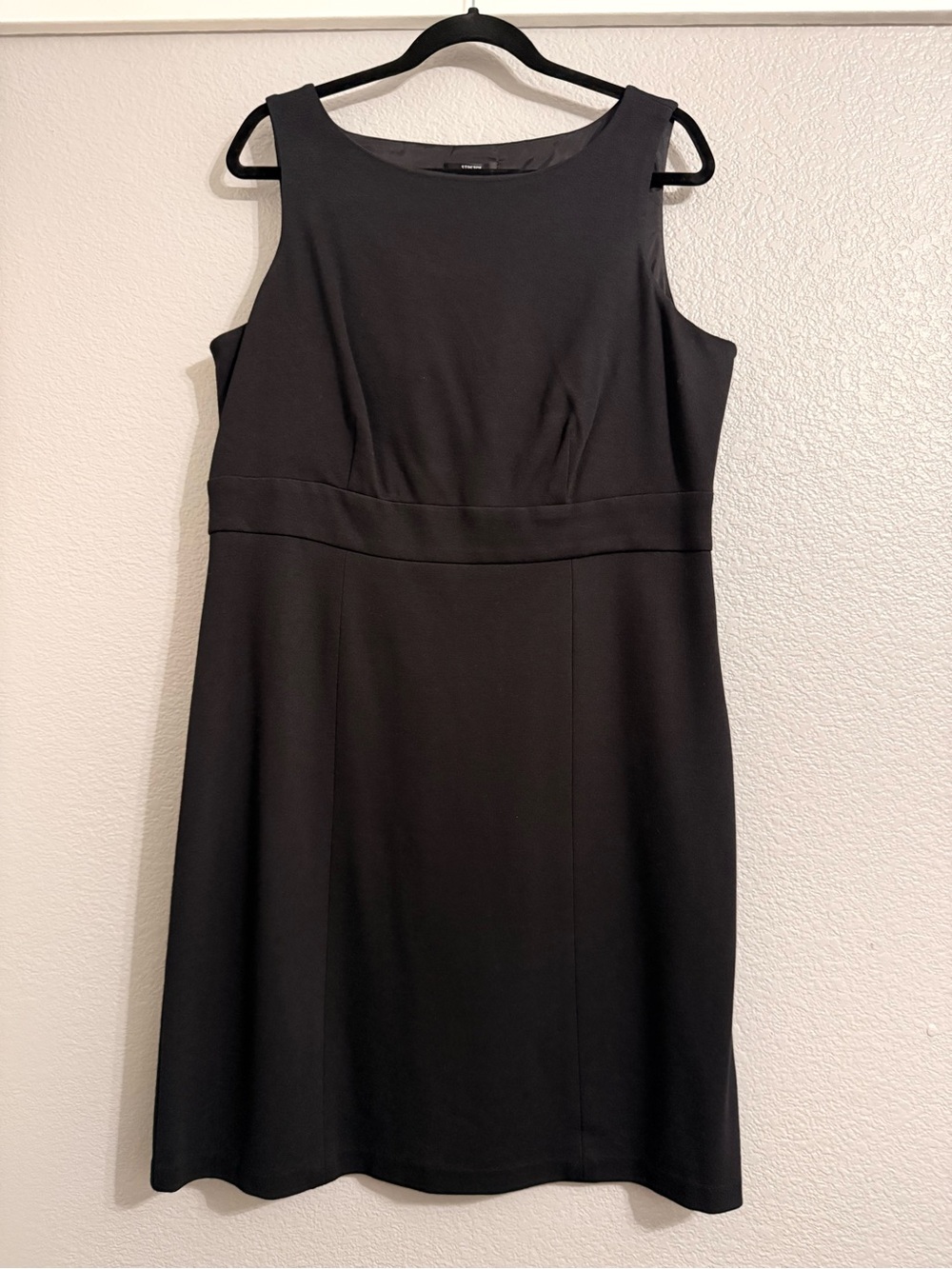 Style & Co. Black Sleeveless Midi Dress